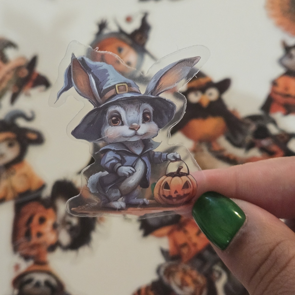 🍒🍒 Animals Costume Stickers - Halloween Themed